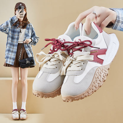 Baskets plateforme femme TILLHA PARIS style dad shoes